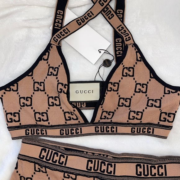 Gucci Intimates & Sleepwear Gucci Logo Underwear Set Size Medium